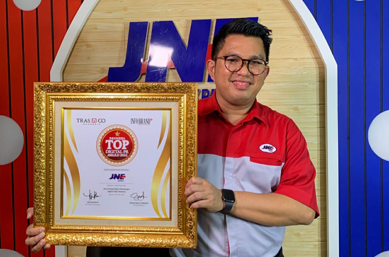 JNE Raih Penghargaan Indonesia Top Digital PR Award