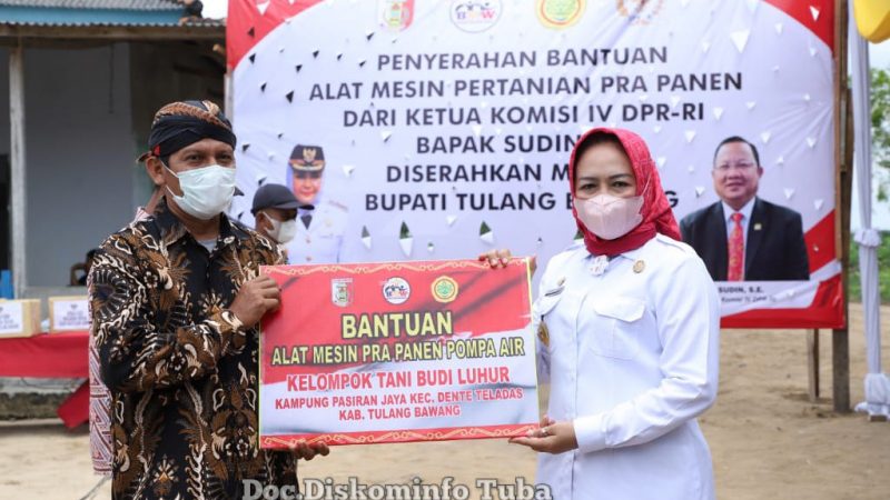 Bupati Tulangbawang buka Secara Resmi Karya Bhakti TNI kodim 0426/TB TA.2022