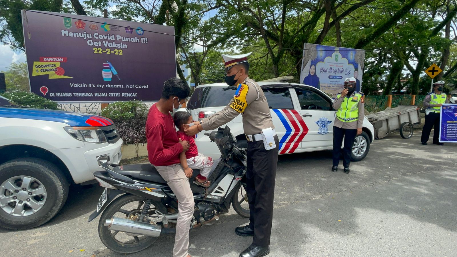 Operasi LK 2022, Satlantas Polres Inhu Tindak  42  Pengendara Motor  Langgar Aturan Lalulintas