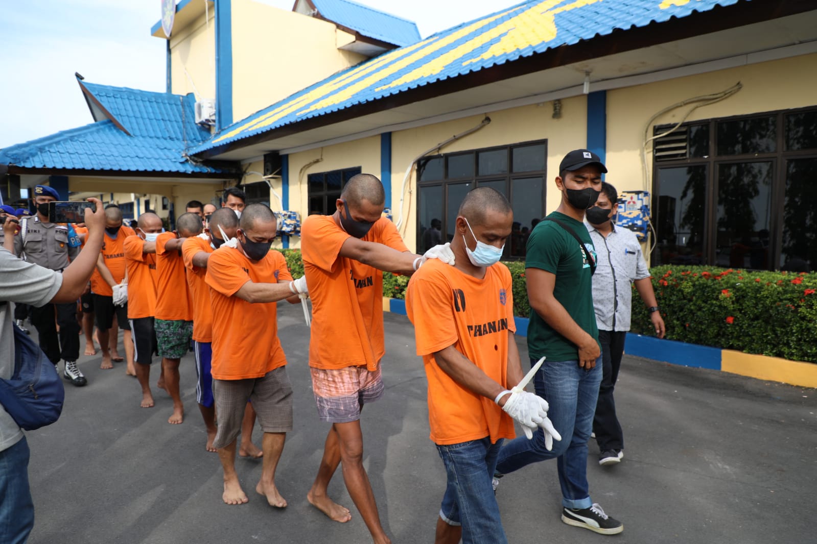 Polairud Polda Sumut Amankan 86 Pekerja Migran Ilegal