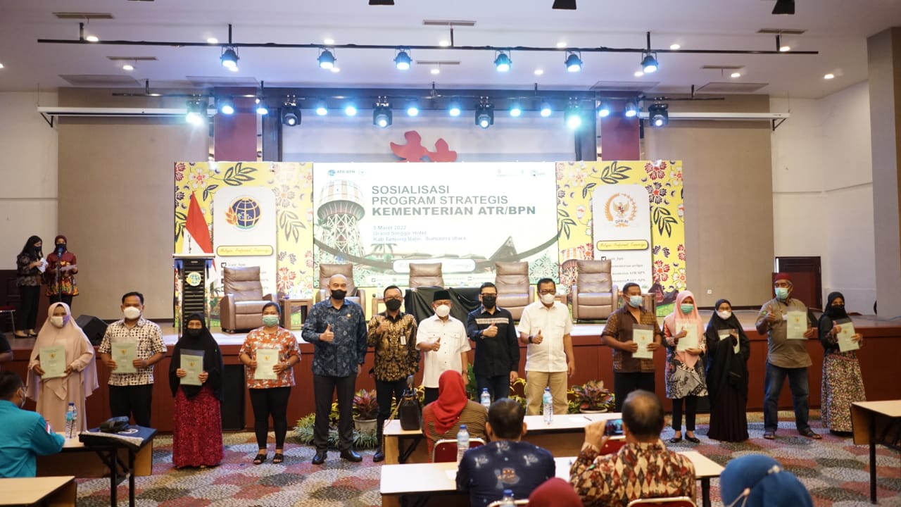 Kementerian ATR/BPN Bersama Ketua Komisi II Hadir Ke Pemko Tanjung Balai