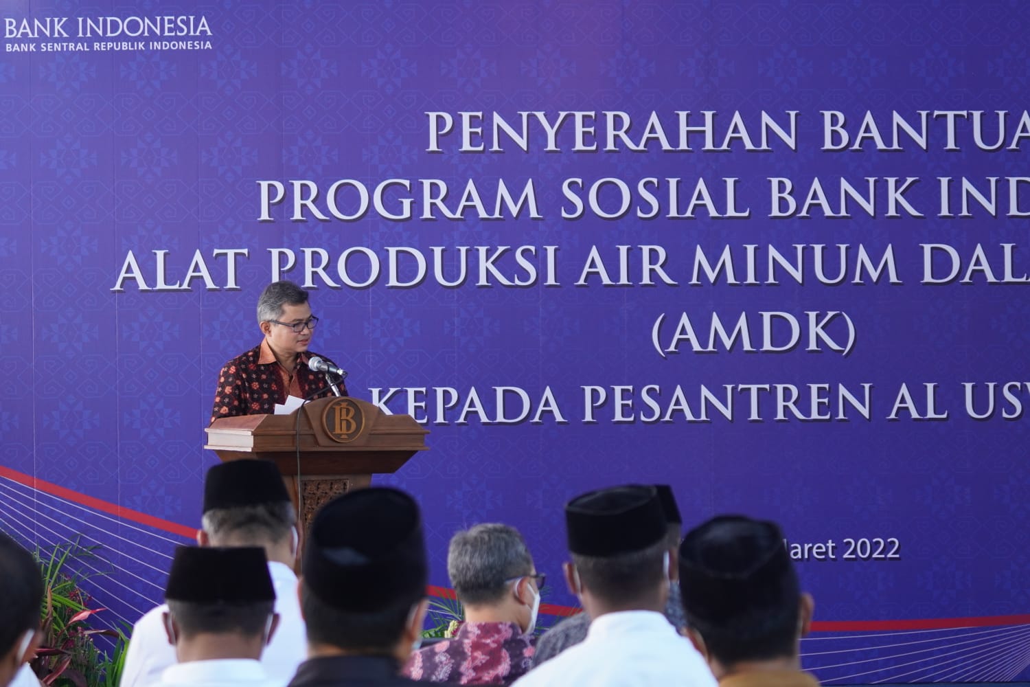 Kuatkan Peran Serta BI Sumut, Berikan Bantuan ke Pondok Pesantren Al-Uswah