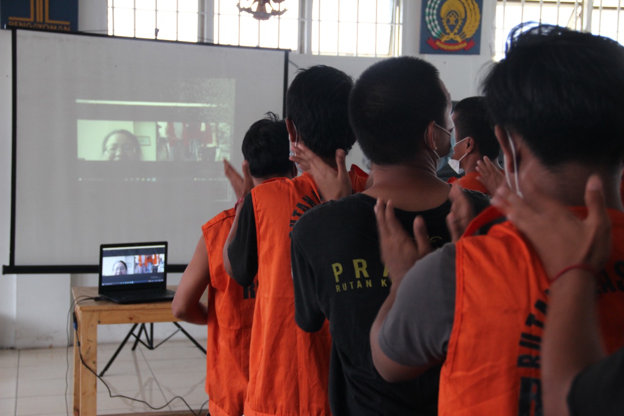 Warga Binaan Rutan Cipinang Kanwil Kemenkumham DKI Jakarta Dibekali Pembinaan Karakter Oleh Tim Hope Yayasan Mahanaim Mulia Indonesia