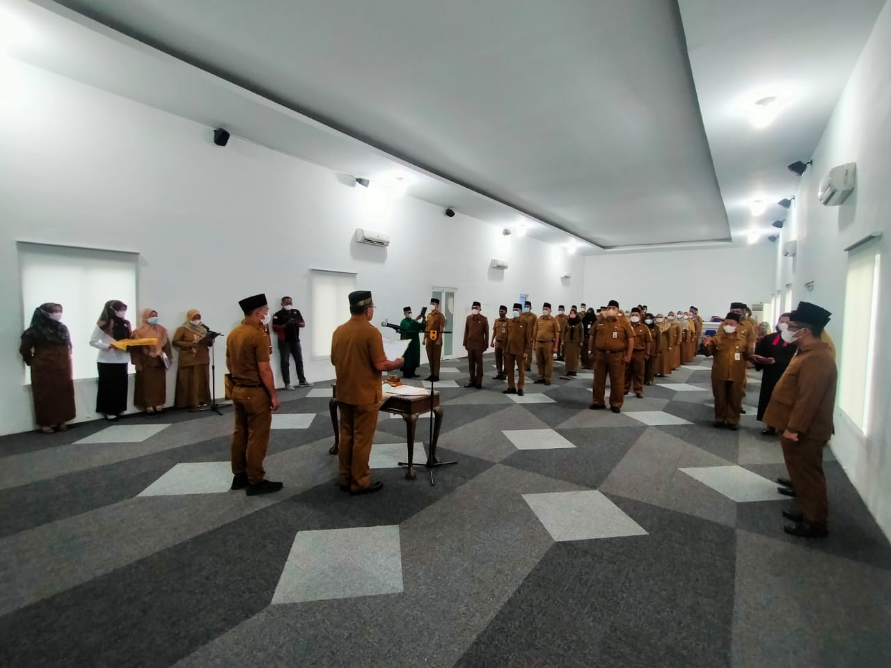 Zahir Lantik 46 Pejabat Eselon III dan IV di Lingkungan Pemerintahan Kabupaten Batu Bara