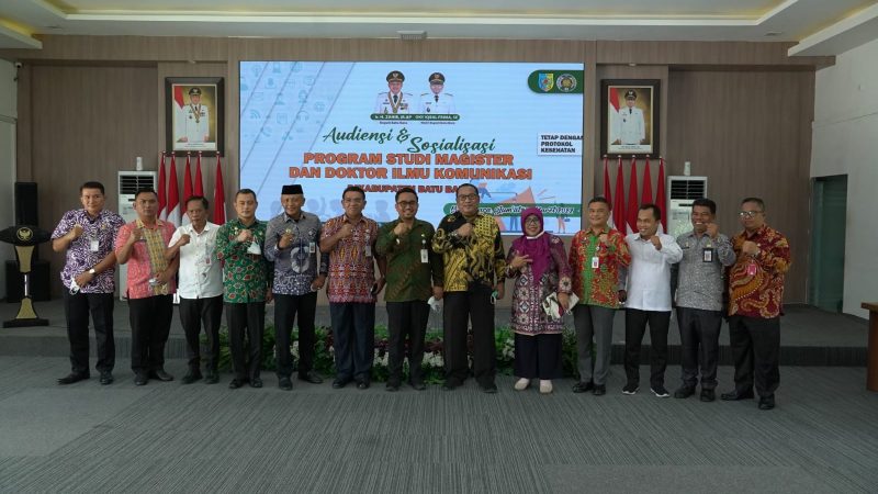 Oky Iqbal Frima Terima Audiensi Fisip USU