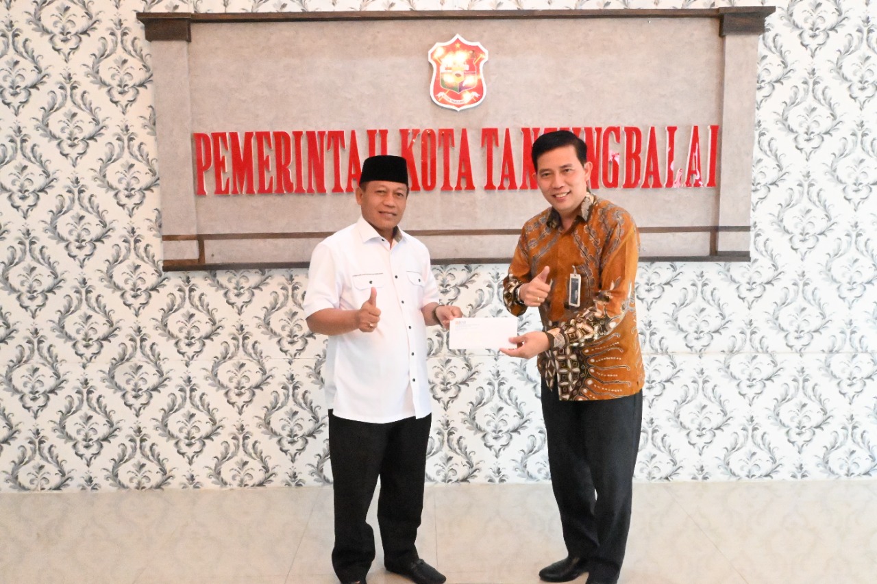 Pinca Bank BNI Usulkan Kerjasama DPLK Kepada Plt Walikota Tanjung Balai
