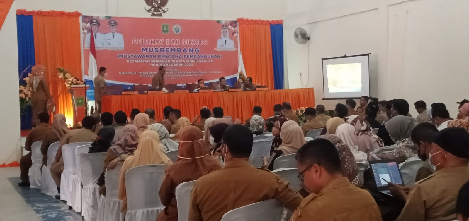 Buka Musrembang Kecamatan Simpang Kiri Begini Arahan Walikota