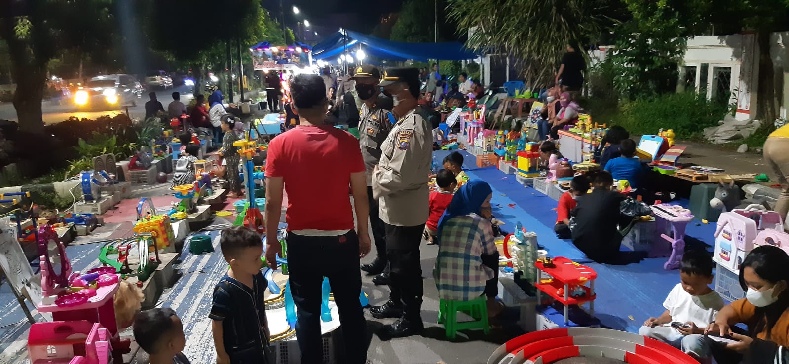 Tanpa Kenal Lelah, Personil Polres Pematangsiantar Himbau Masyarakat Agar Patuhi Disiplin Prokes