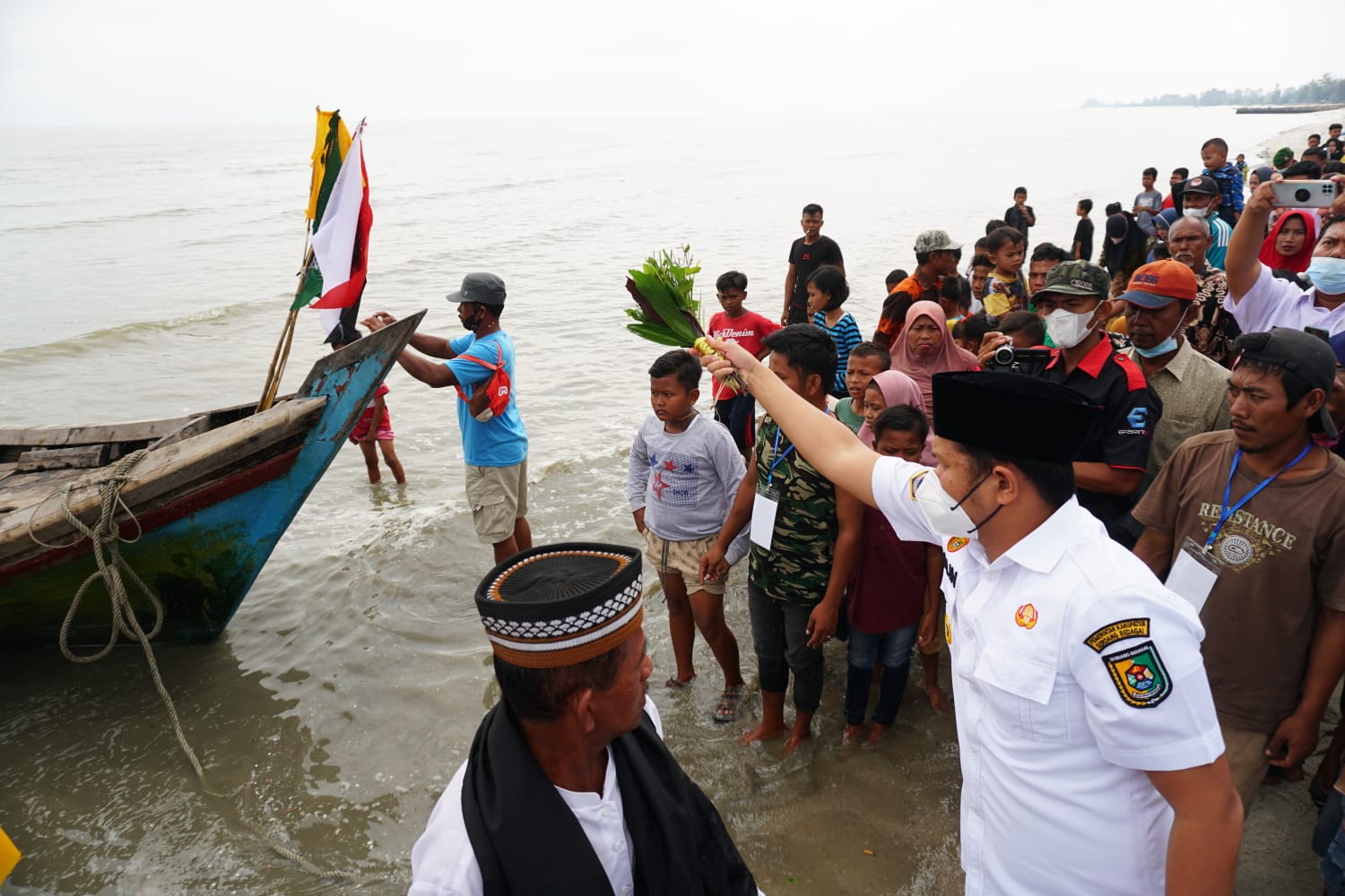Hadiri Acara Jamu Laut, Wabup Sergai : Adat Istiadat dan Kebudayaan Harus Dilestarikan