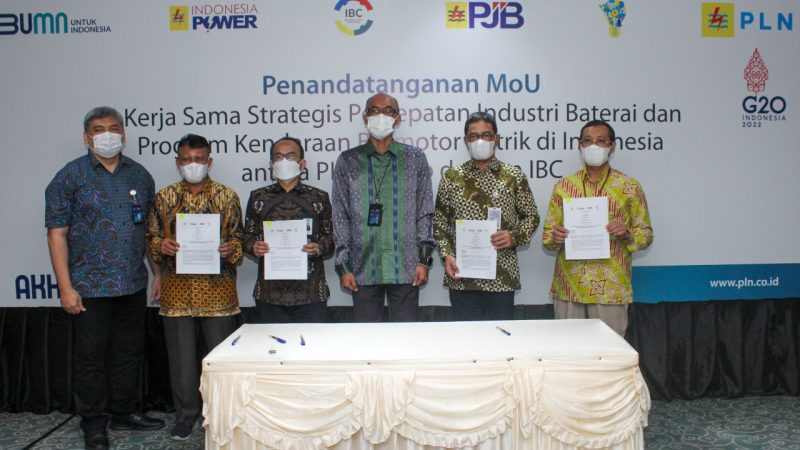 Bersama IBC, PLN Grup Mulai Pengembangan Battery Energy Storage System