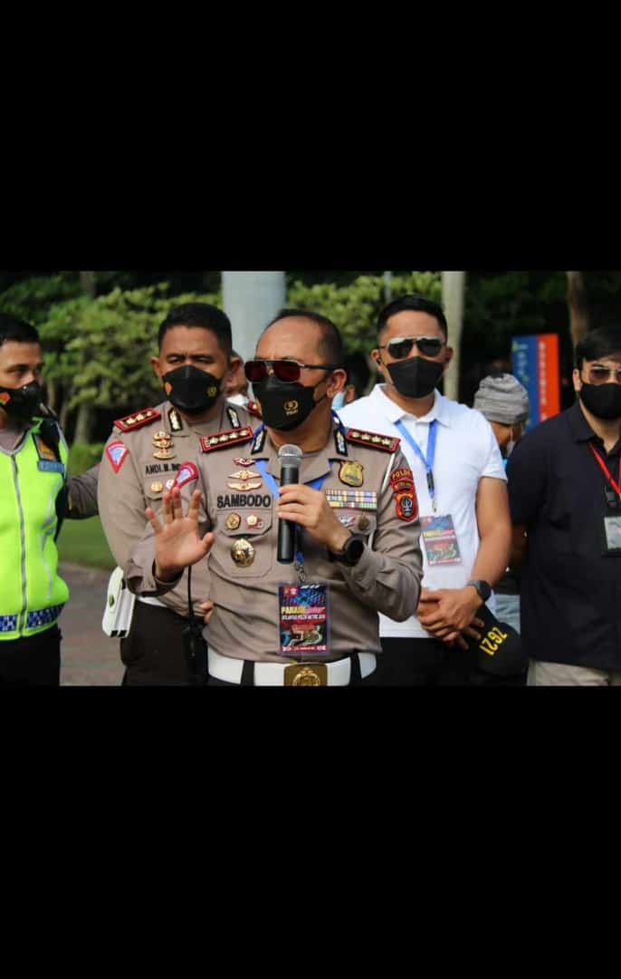 Sosok Dibalik Auksesnya Gelaran Pengamanan Parade MotoGP di Jakarta