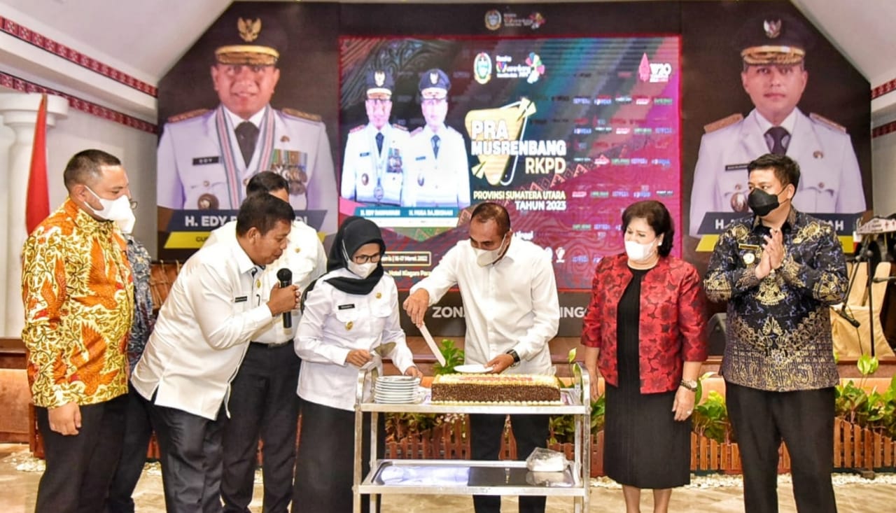 Bupati Samosir, Sampaikan Permintaan Peningkatan Jalan Pelabuhan Pada Musrenbang Pemprovsu