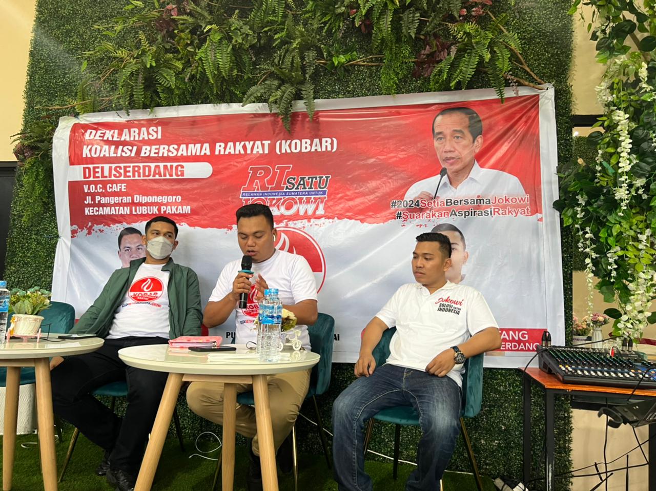 KOBAR Deklarasikan Jokowi Tiga Periode
