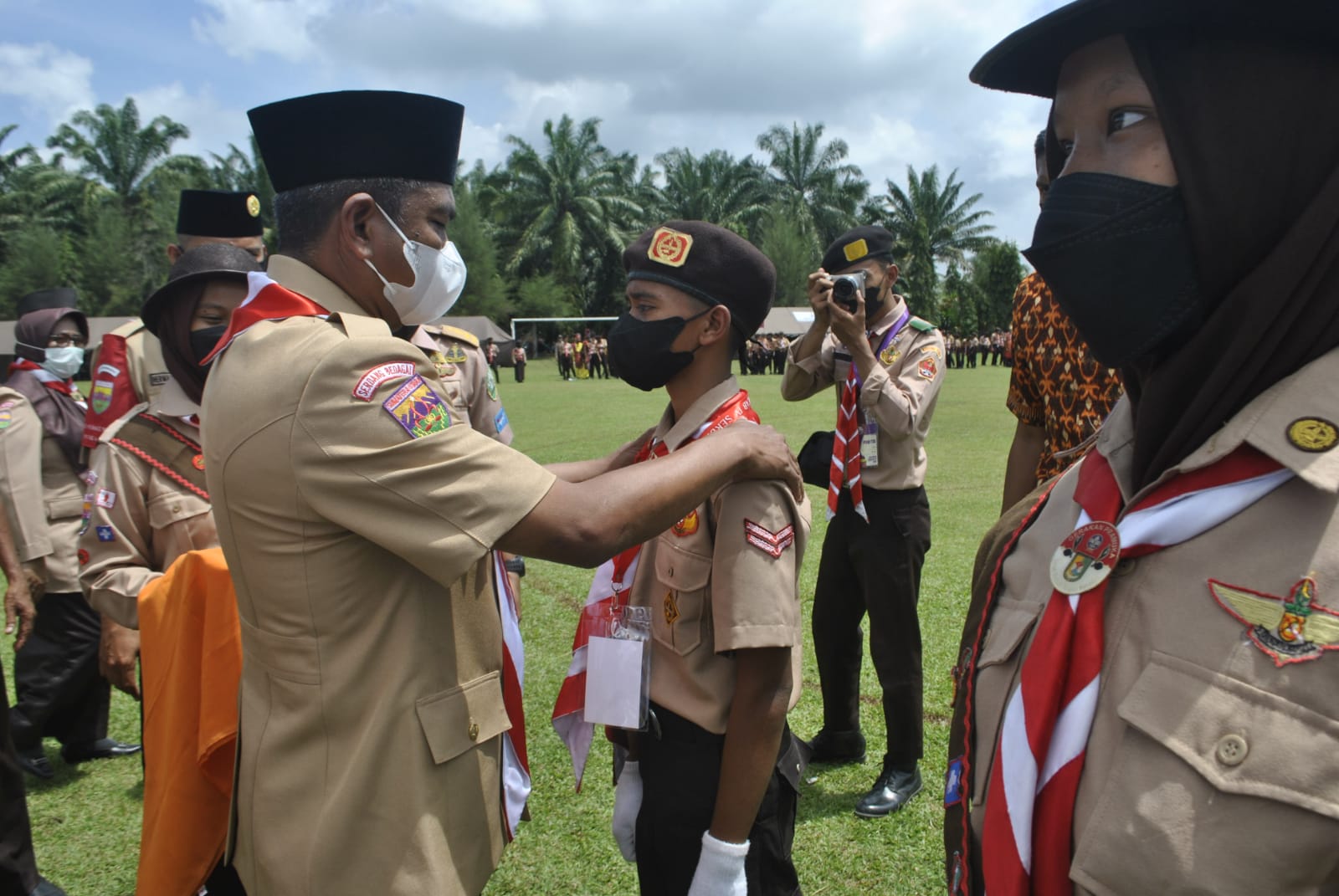 Buka Jambore Cabang IV Pramuka Sergai Tahun 2022, Bupati Sergai : Penting Tanamkan Pendidikan Karakter Bagi Anak