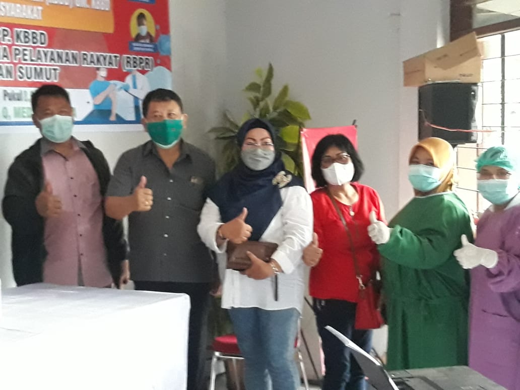 Keluarga Besar Bangso Batak Sedunia Laksanakan Vaksinasi
