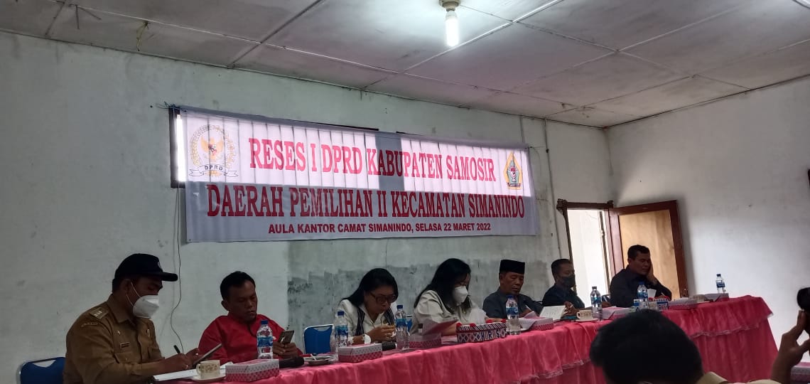 Reses Anggota DPRD Samosir Pada Tahun 2022
