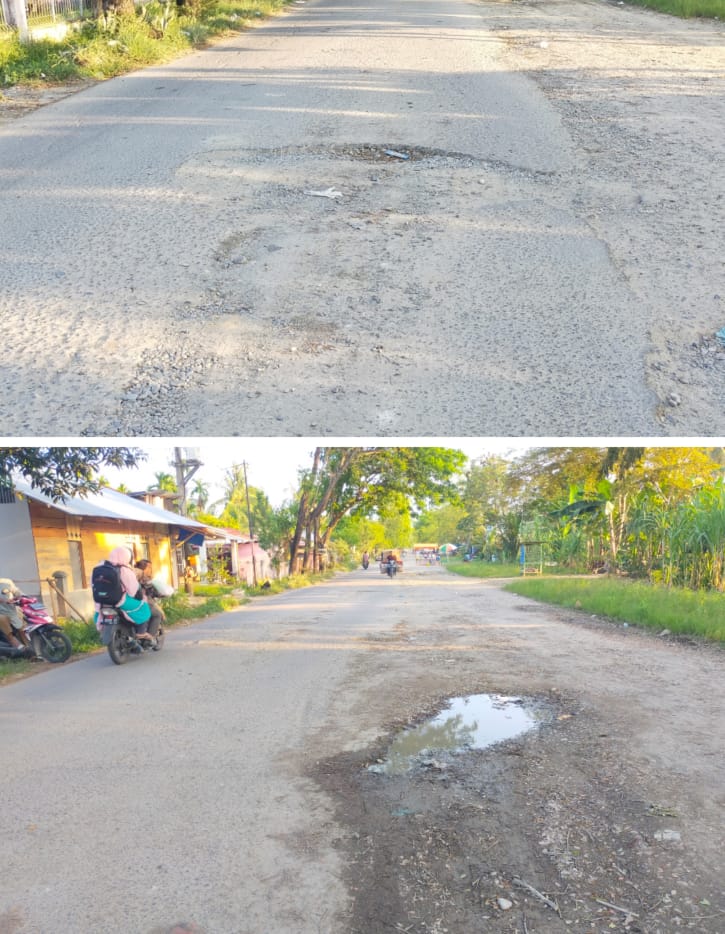 Kondisi Jalan Rusak Parah, Pemko Langsa Jangan Tutup Mata