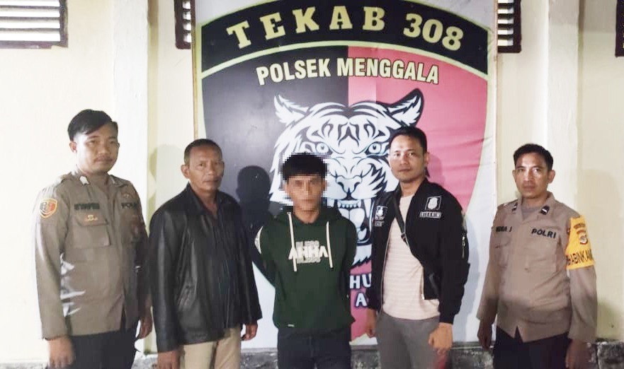 Polsek Menggala Berhasil Tangkap Pelaku Curanmor