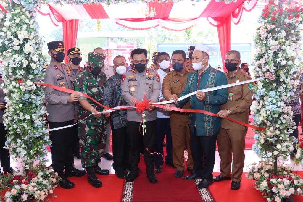 Kapolda Sumut Resmikan Rumah Sakit Bhayangkara TK IV Batang Toru, ini Fasilitasnya