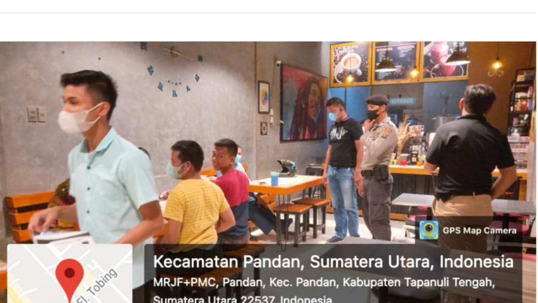 Polres Tapteng Gelar Ops Yustisi, Himbau Warga Patuhi Prokes