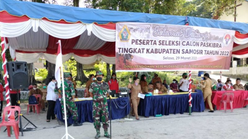 Pemkab Samosir Bersama TNI Seleksi Paskibraka