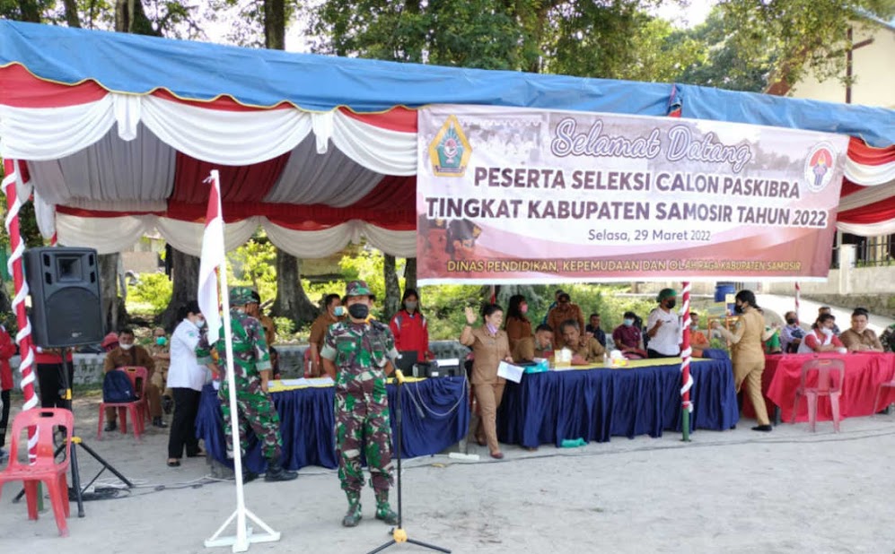 Pemkab Samosir Bersama TNI Seleksi Paskibraka