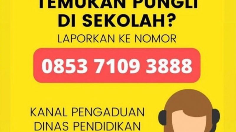Berantas Pungli, Dinas Pendidikan Medan Buka Hotline 0853 7109 3888