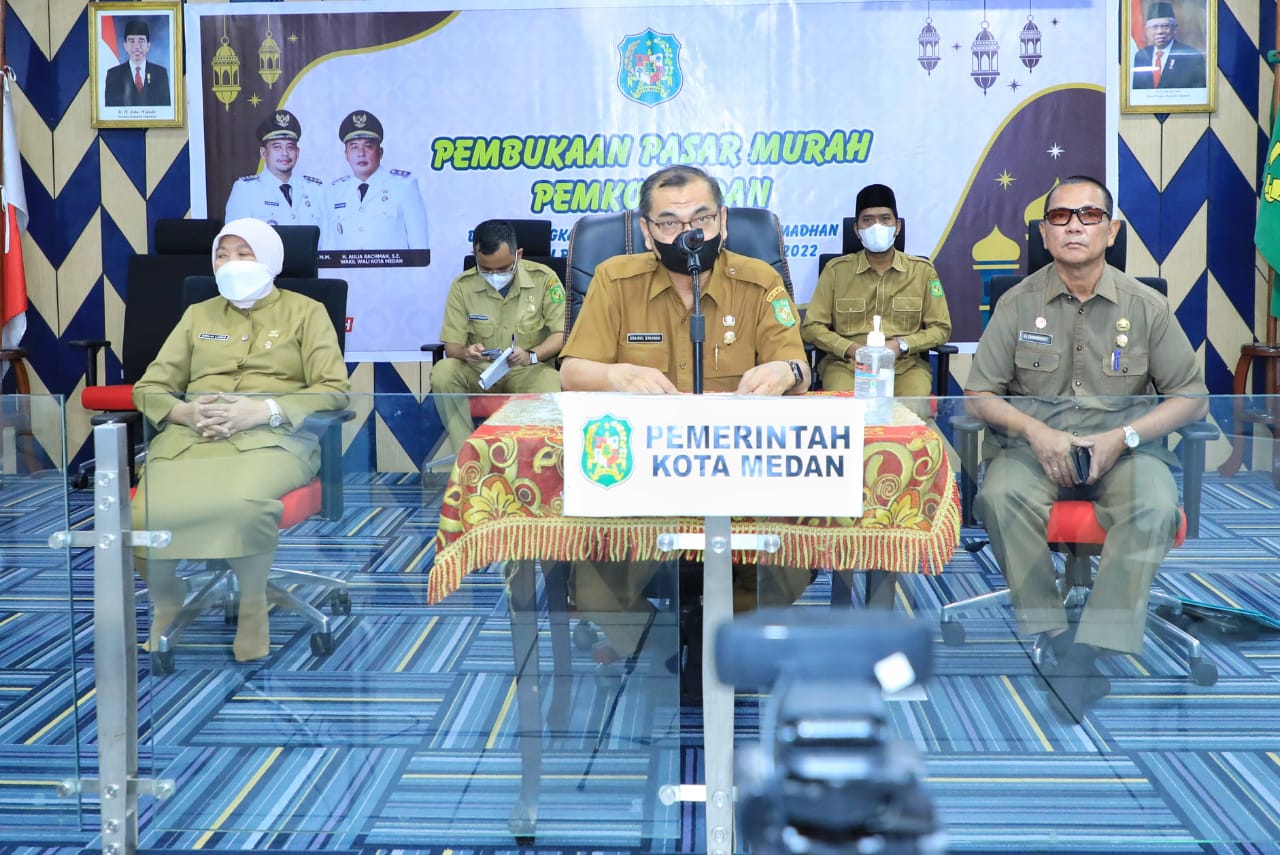 Pasar Murah Jelang Ramadhan dan Idul Fitri 2022 Digelar, Pemko Medan Pastikan Kualitas Barang Baik dan Tepat Sasaran
