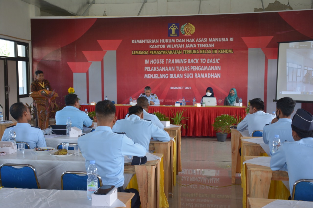Lapas Terbuka Kendal Komitmen Wujudkan Lapas Bebas Peredaran Uang