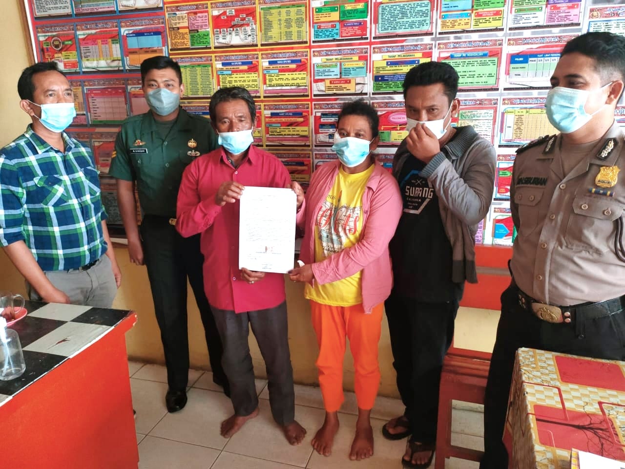 Polres Simalungun Melalui Kanit Reskrim Polsek Purba Lakukan Problem Solving Pasutri Yang Bertengkar