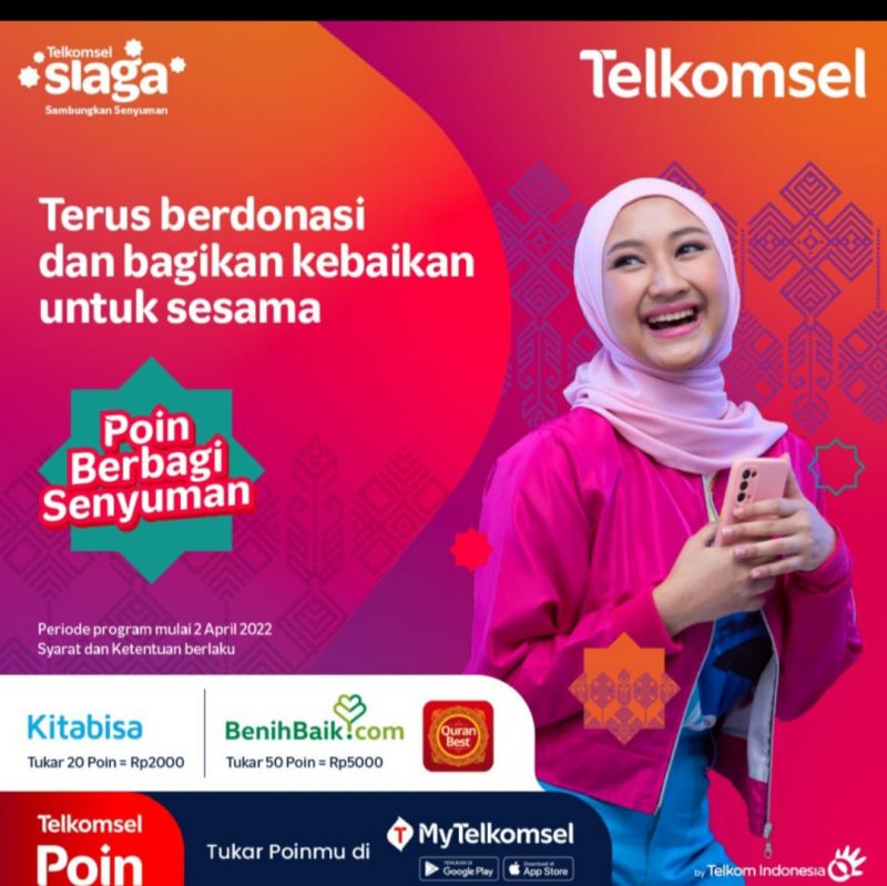 Telkomsel POIN Hadirkan Program Donasi Sesama.