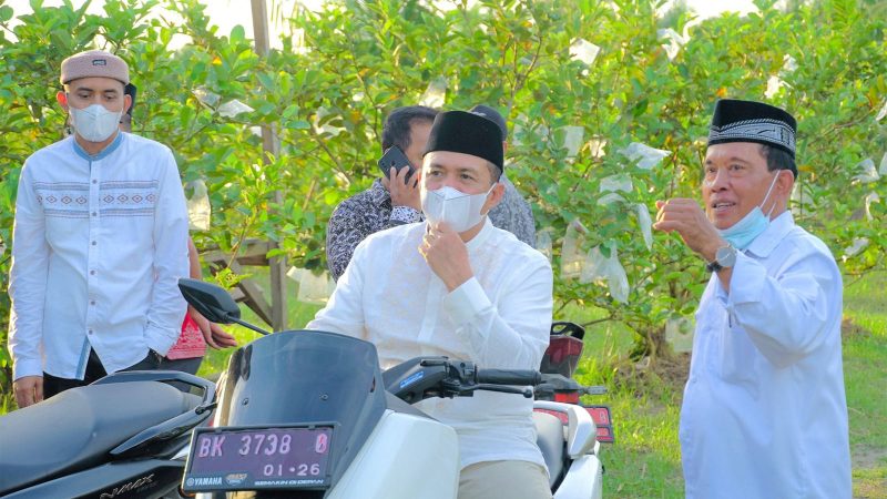 Zahir Hadiri Safari Ramadhan dan Buka Puasa Bersama di Masjid Al – Ikhlasusaarif Desa Sei Rakyat