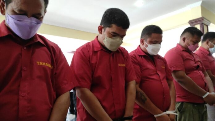 8 Tersangka Kerangkeng Maut Milik TRP Ditahan Polda Sumut