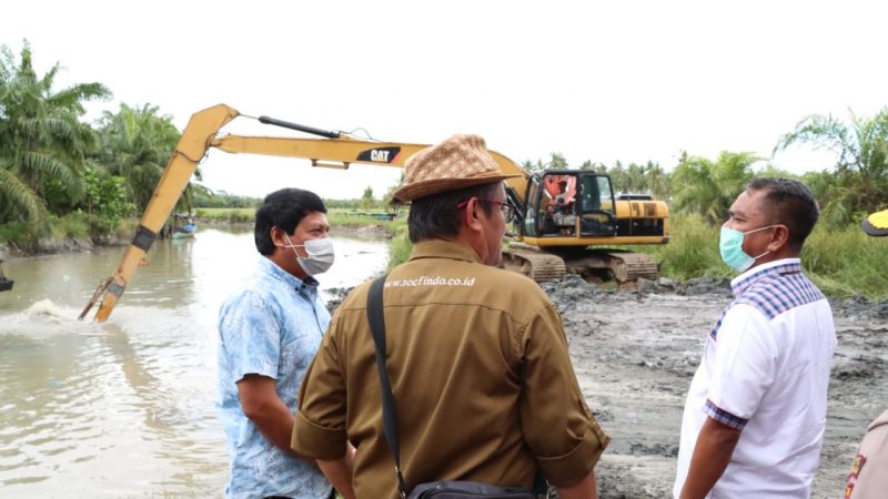 Pemkab Sergai Bersama Forum TJSLP Sinergi Normalisasi Sungai