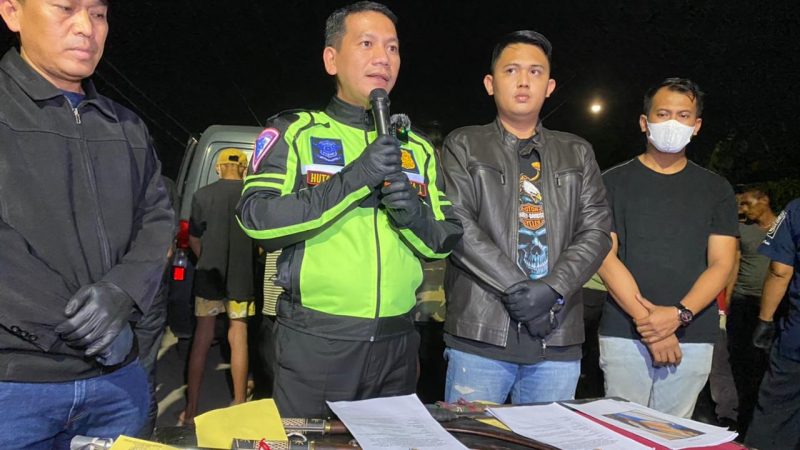 Polres Serang Kota Ungkap Kasus Pelaku Tawuran Akibatkan Korban Luka Bera