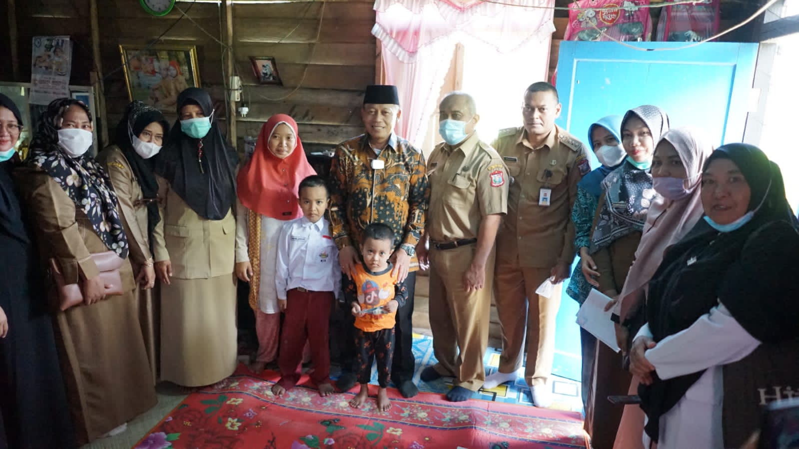 Pemko Tanjungbalai Kembali Salurkan Makanan Tambahan 8 Balita Kurang Gizi