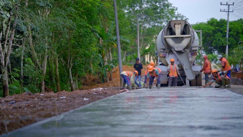 DAK Fisik Bidang Bina Marga PUPR Tubaba Tahun 2022 Prioritaskan 5 Titik Rekonstruksi Jalan