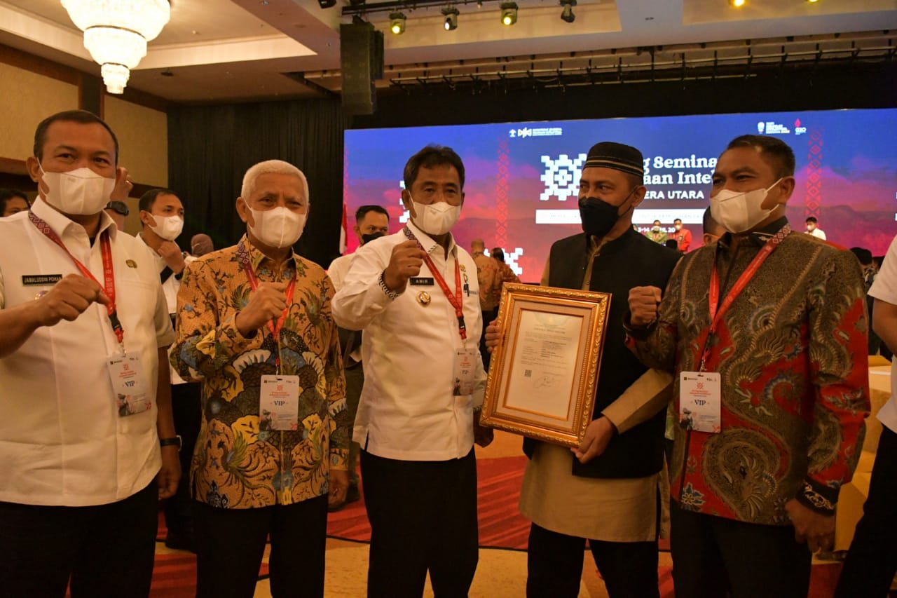 Hadiri Roving Seminar HaKI, Bupati Sergai : Segera Daftarkan Kekayaan Intelektual