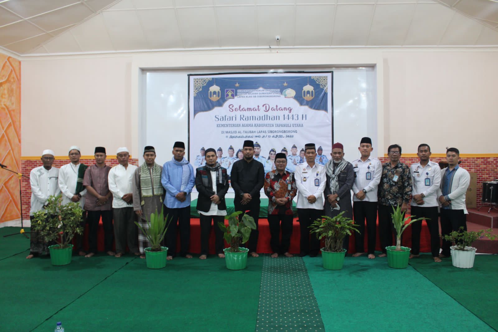 Lapas Siborongborong Laksanakan Safari Ramadan dan Buka Puasa Bersama Kemenag Taput