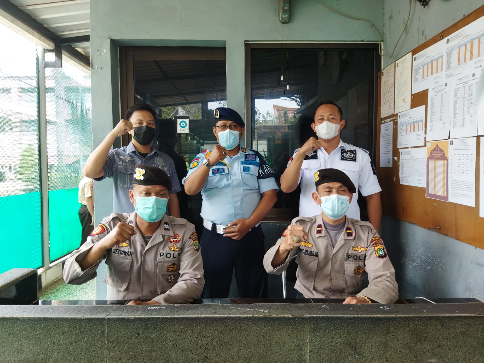 Bantu Pengamanan Perayaan Jumat Agung, POLRI Pastikan Rutan Cipinang Kanwil Kumham DKI Jakarta Kondusif