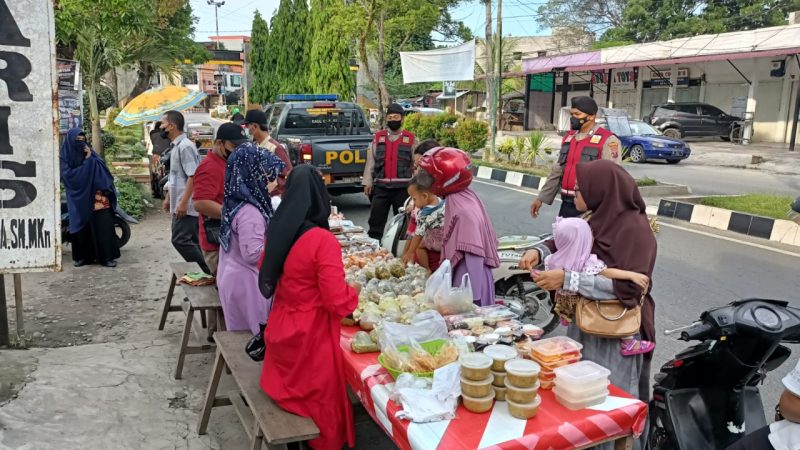 Sat Samapta Polres Langkat Laksanakan Patroli Jelang Berbuka Puasa