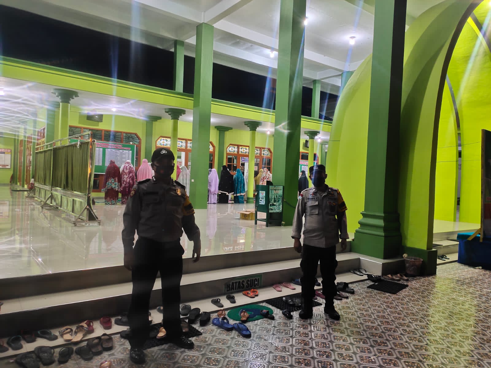 Polsek Stabat Patroli Jelang Subuh, Untuk Antisipasi Kriminalitas