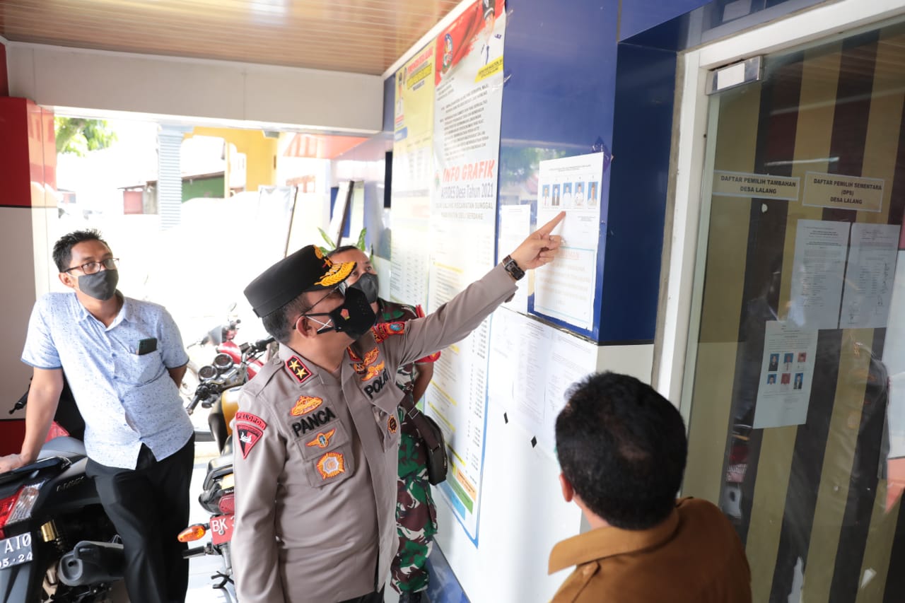 Kapolda Sumut Pastikan Pelaksanaan Pilkades Berjalan Aman dan Kondusif 