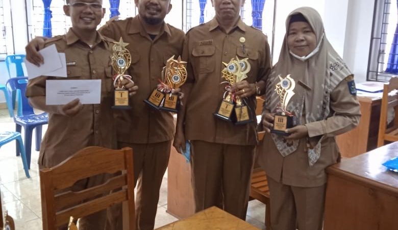 Guru SDN 087695 Raih Juara I Lomba Karya Tulis Ilmiah Antar Guru Se-Kota Sibolga