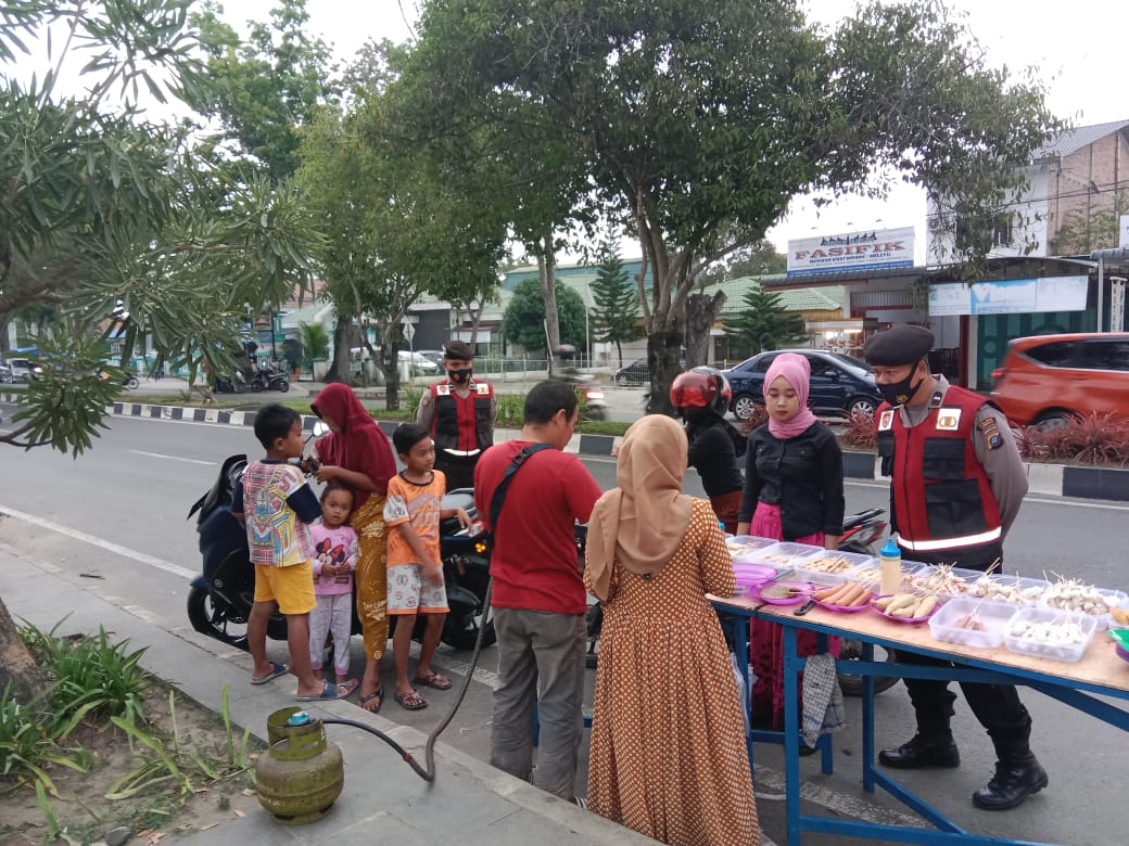 Sat Samapta Polres Langkat Laksanakan Patroli Jelang Berbuka Puasa