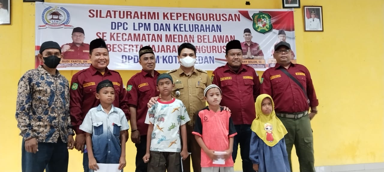 Ketua LPM Kecamatan Medan Belawan Pinang Putra Islami Ikut Dijajaran Kepengurusan