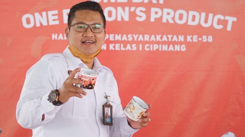 Rutan Cipinang Kanwil Kumham DKI Jakarta Gelar Pameran One Day One Prison’s Product Sambut HBP ke-58