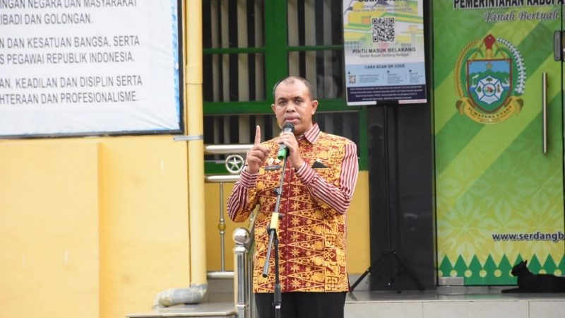 Bupati Sergai Keluarkan SE Larang ASN Pakai Kendaraan Dinas Untuk Mudik