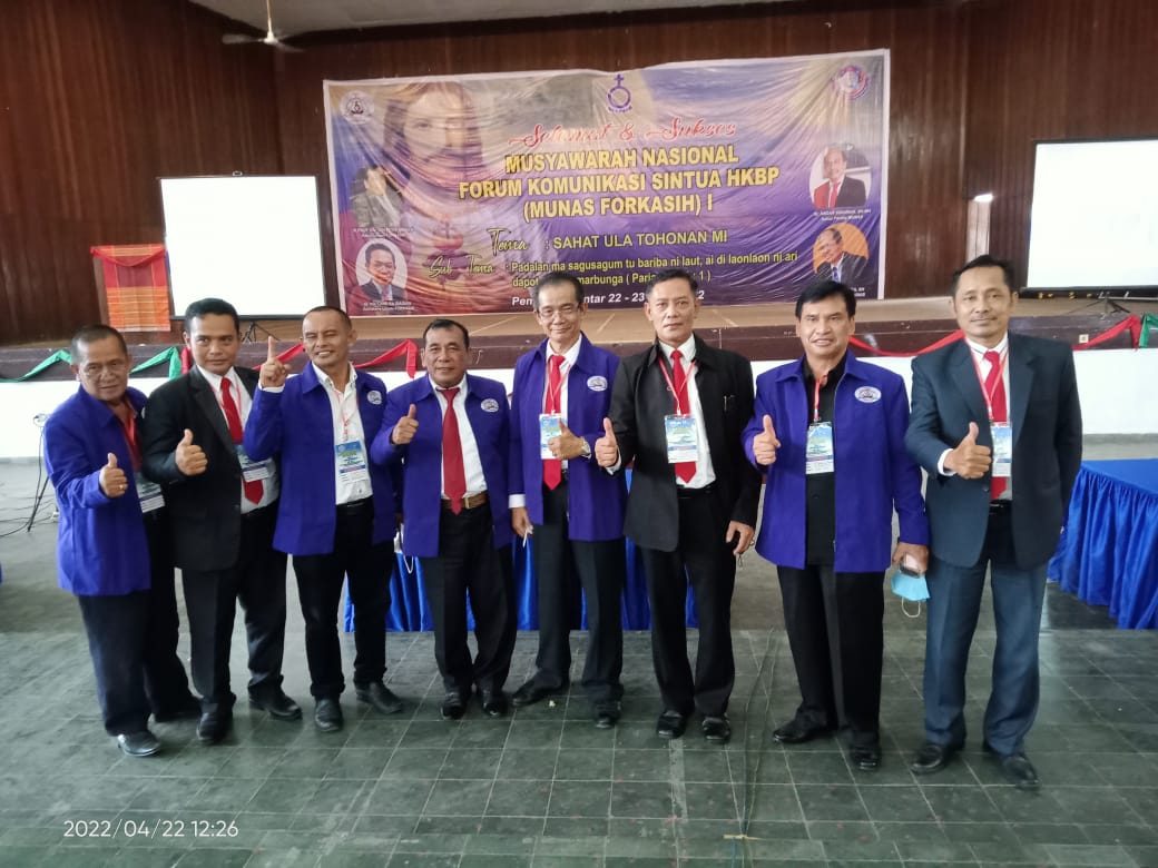 Musyawarah Nasional Forum Komunikasi Sintua HKBP (Munas Forkasih) I di Kota Siantar Plt. Walikota Siantar, dr. Susanti Dewayanti, SPA, Sambut Kedatangan Peserta