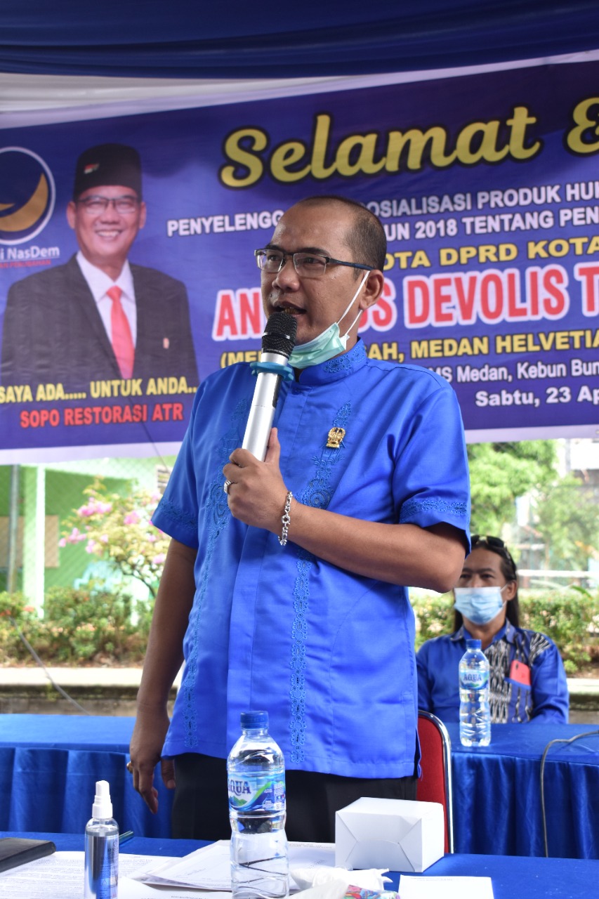 Agar Bencana Alam Tidak Dijadikan Alasan Meminta-Minta, Antonius Tumanggor Usulkan Pemko Medan Perbesar Alokasi Dana Bantuan Bencana